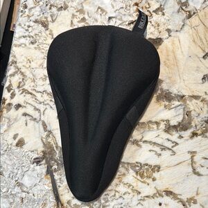 Bikeroo Black Adjustable Bike Seat Cover - fits Peloton models!